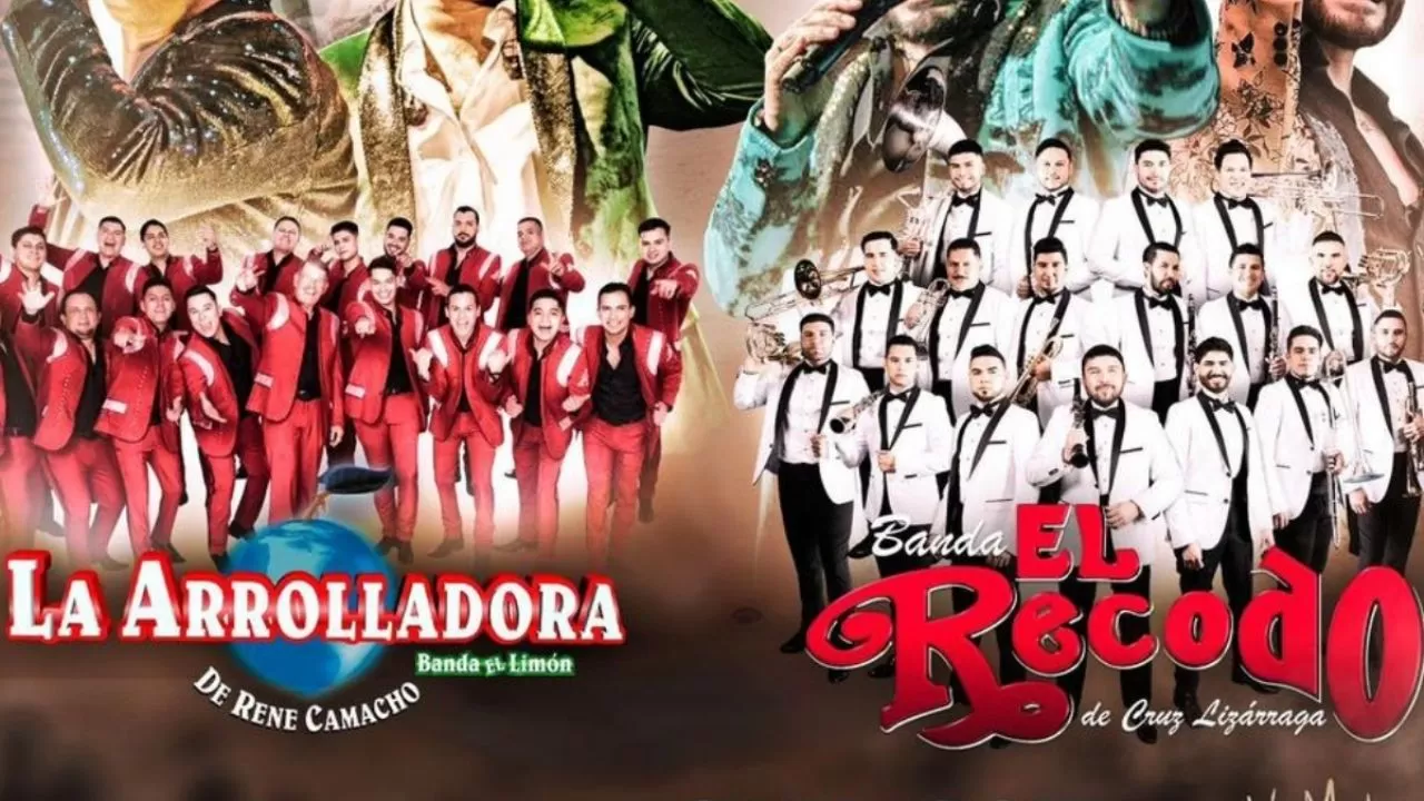 Unión histórica: «Las bandas más grandes del mundo» con La Arrolladora y Banda El Recodo