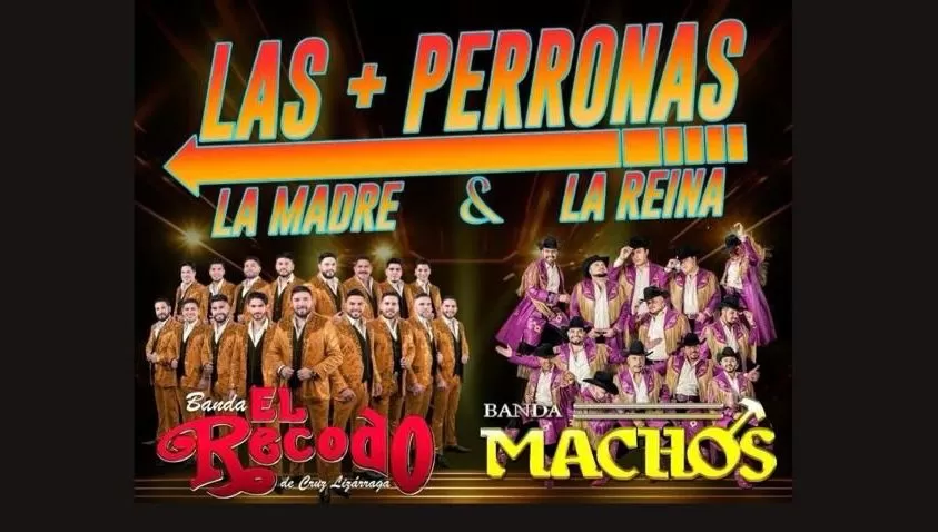 Banda El Recodo y Banda Machos unen su grandeza en una histórica gira “Las más perronas: La Madre y La Reina”