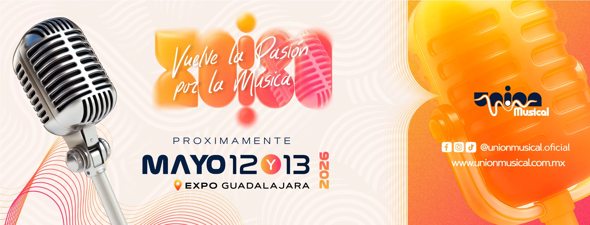 ¡Guadalajara se convertirá en la capital mundial del regional mexicano! Llega Unión Musical 2026